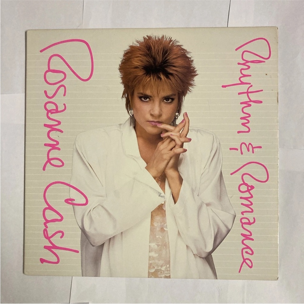 Rosanne Cash Rhythm & Romance LP Vinyl record 1985
